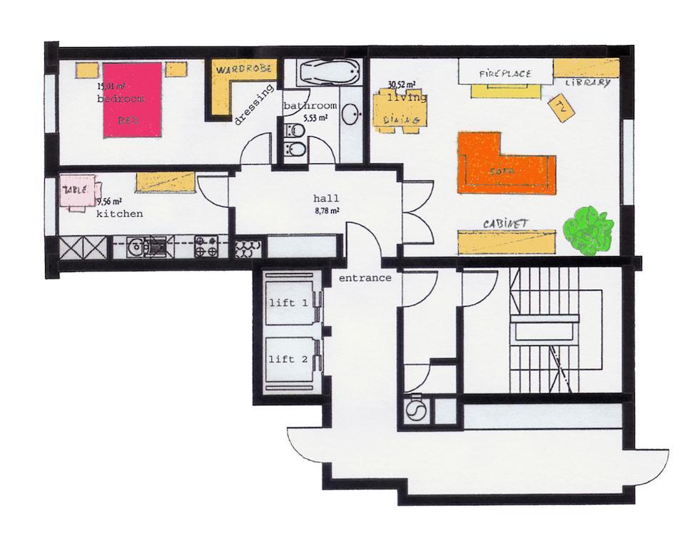 Comfortable & Contemporary - Expo Apartamento *